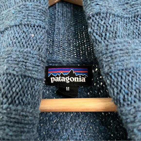 Patagonia Off Country sweater in Woolly Blue - Picture 4 of 6
